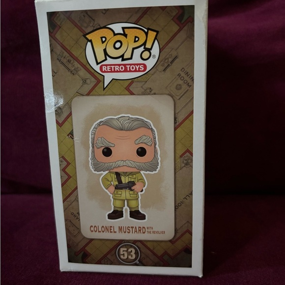 Funko Pop! Clue Colonel Mustard - Picture 4 of 5